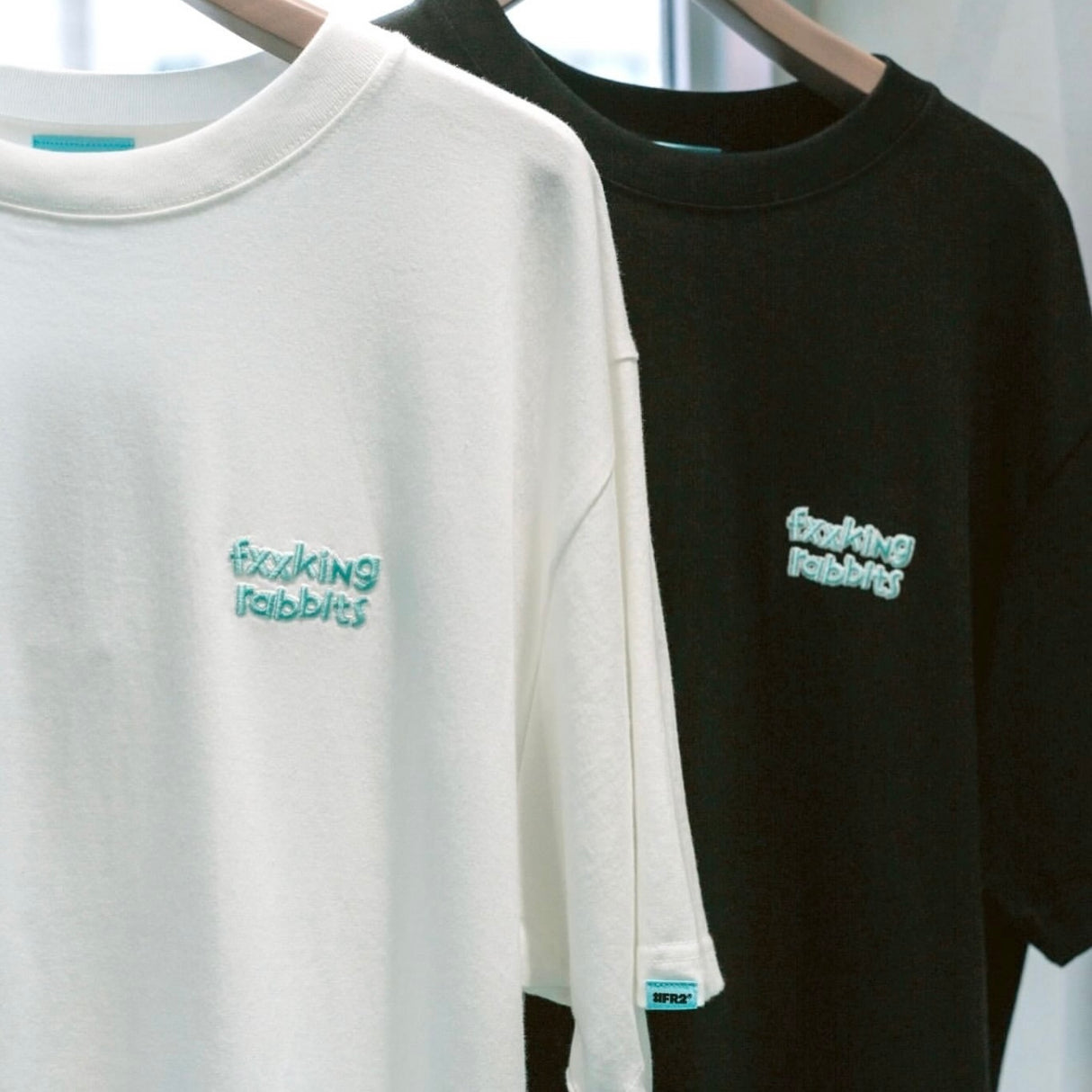 FR2 Rabbit Ice Cream Tee Black Tiffany (Japan Exclusive)