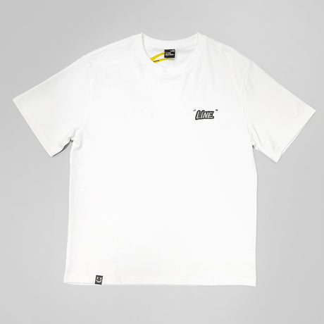 Rickyisclown [RIC] Line Embroidery Patch Smiley Tee White [R27230225C-S8] RICKYISCLOWN RICKYISCLOWN - originalfook singapore