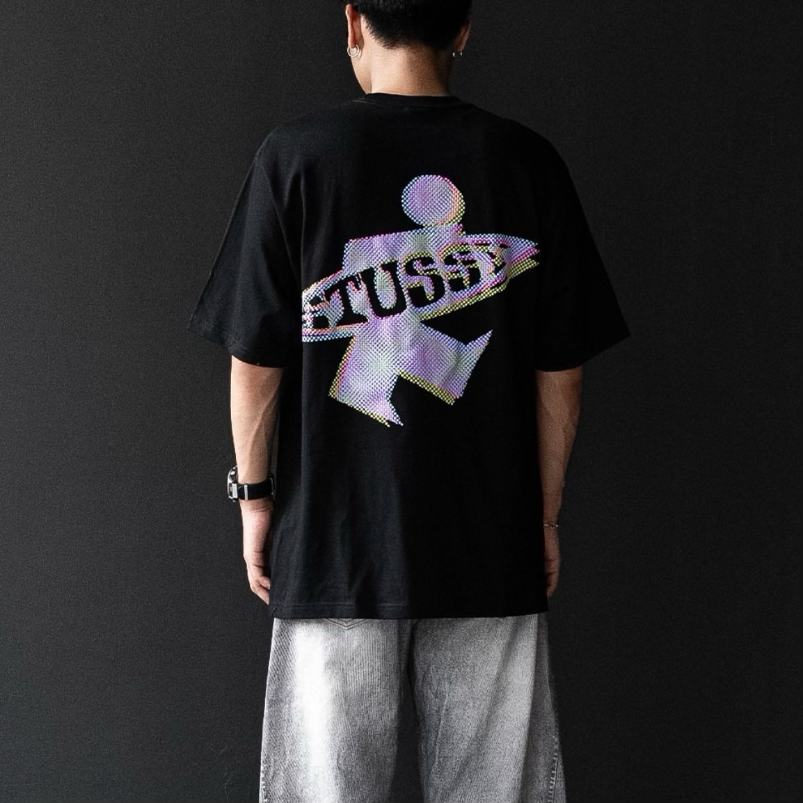 Stussy Surf Purf Tee Black