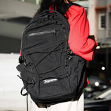 Supreme Logo Black Backpack - ORIGINALFOOK
