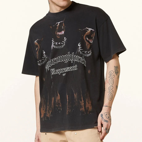 Represent Thoroughbred Tee Vintage Black REPRESENT REPRESENT - originalfook singapore