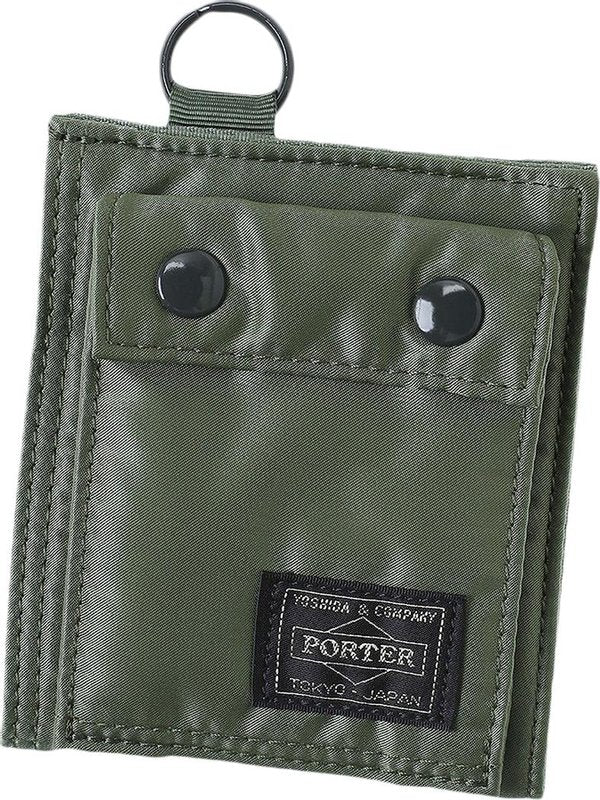 PORTER YOSHIDA JAPAN Tanker Bi-Fold Wallet Sage Green [622-78168] PORTER JAPAN PORTER JAPAN - originalfook singapore