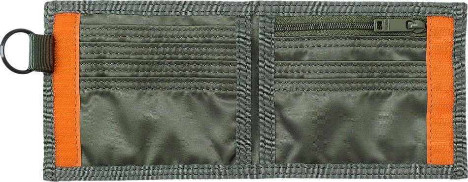 PORTER YOSHIDA JAPAN Tanker Bi-Fold Wallet Sage Green [622-78168] PORTER JAPAN PORTER JAPAN - originalfook singapore