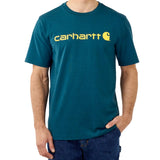 Carhartt K195 Signature Logo Tee Jade Heather carhartt carhartt - originalfook singapore