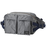 Porter Yoshida Japan PX Tanker Waist Bag Silver Grey [376-08333] PORTER JAPAN PORTER JAPAN - originalfook singapore