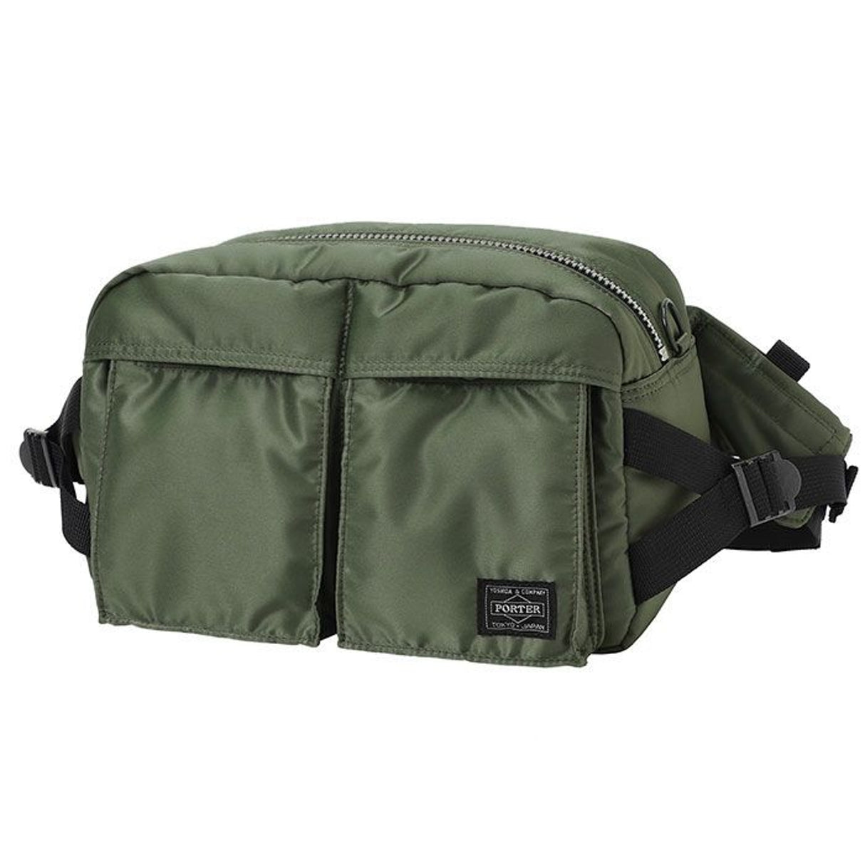 Porter Yoshida Japan PX Tanker Waist Bag Sage Green [376-08333] PORTER JAPAN PORTER JAPAN - originalfook singapore