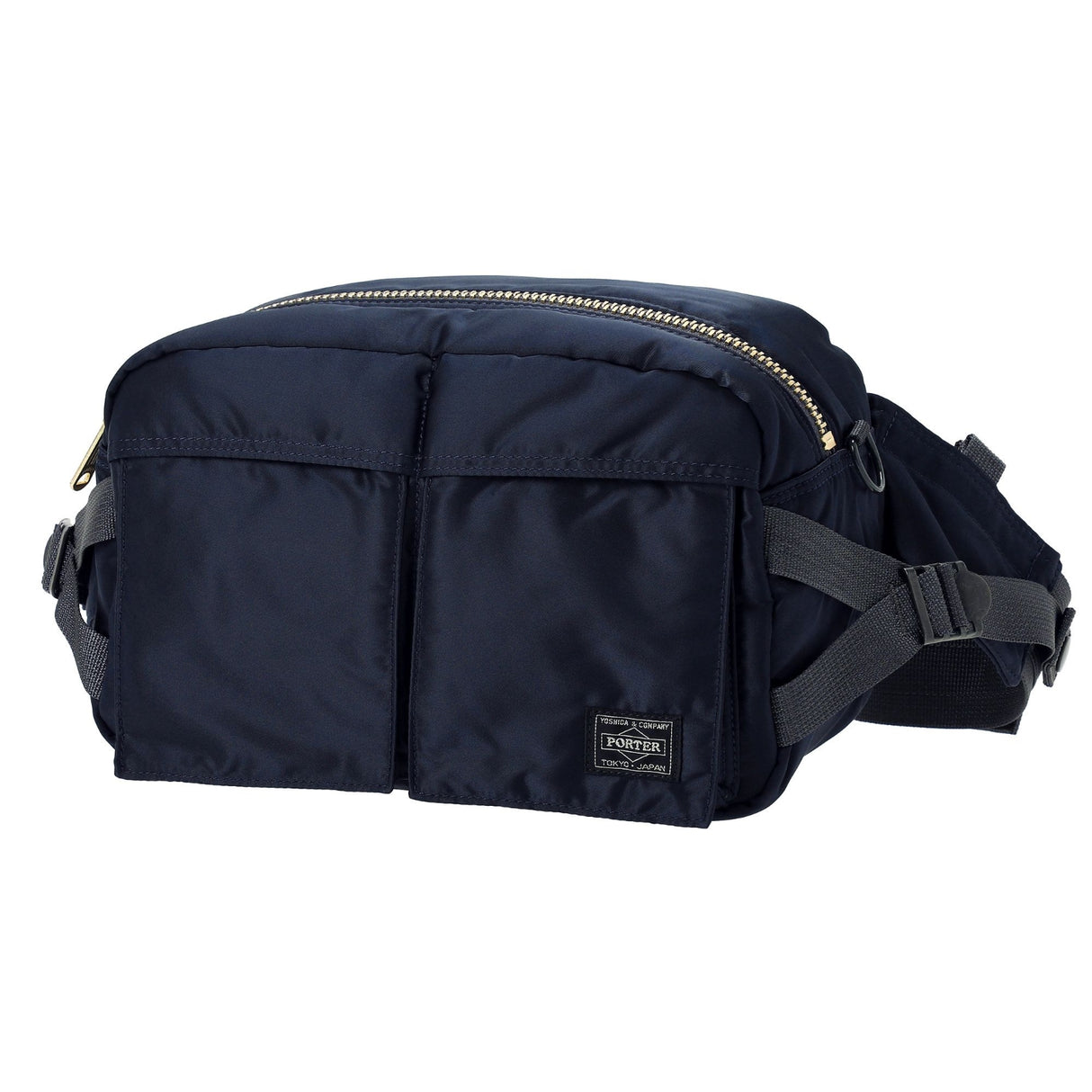 Porter Yoshida Japan PX Tanker Waist Bag Iron Blue [376-08333] PORTER JAPAN PORTER JAPAN - originalfook singapore