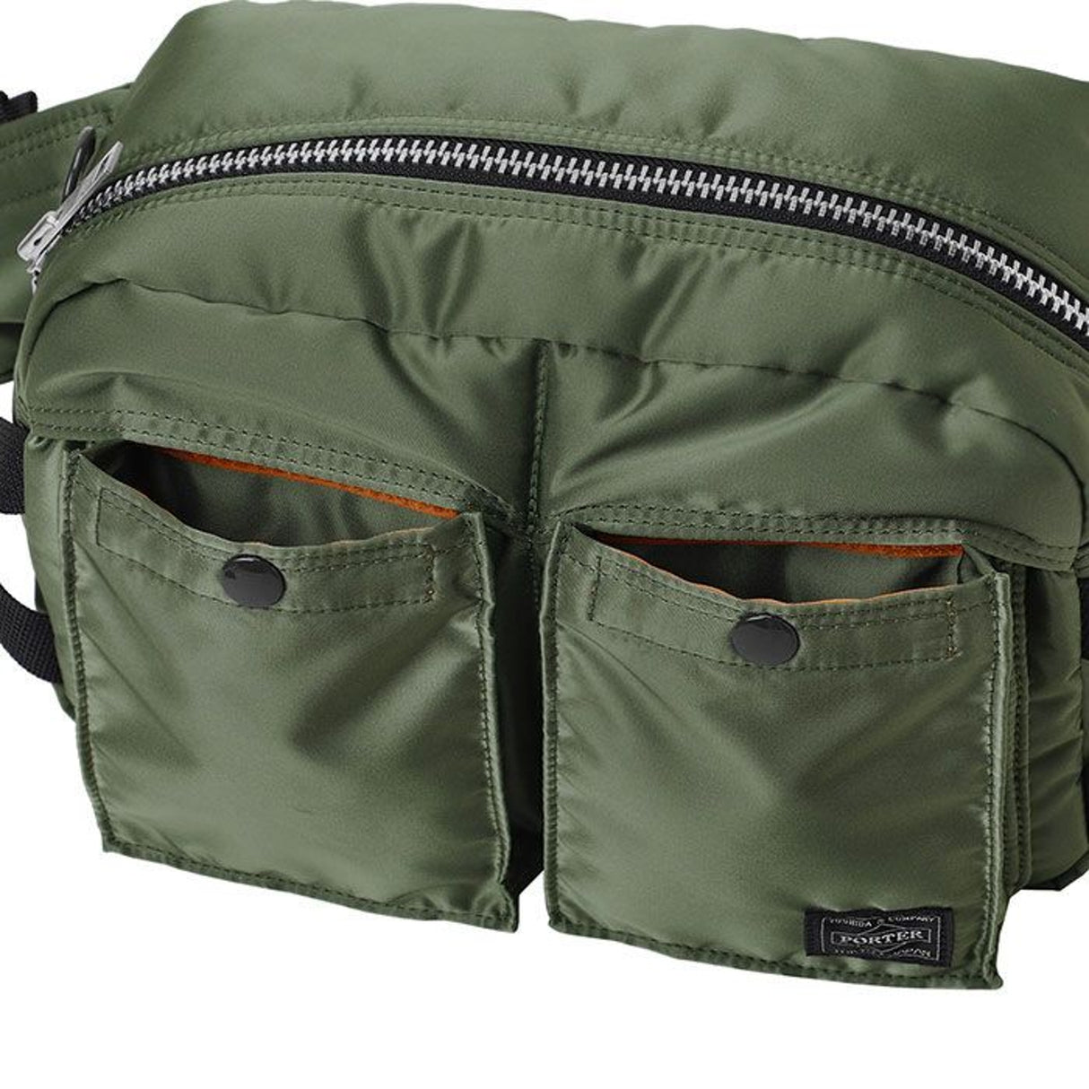Porter Yoshida Japan PX Tanker Waist Bag Sage Green [376-08333] PORTER JAPAN PORTER JAPAN - originalfook singapore