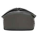 Black Porter Yoshida Japan Tanker 2-Way Tool Bag with multiple compartments and sturdy handles, designed for versatile storage.