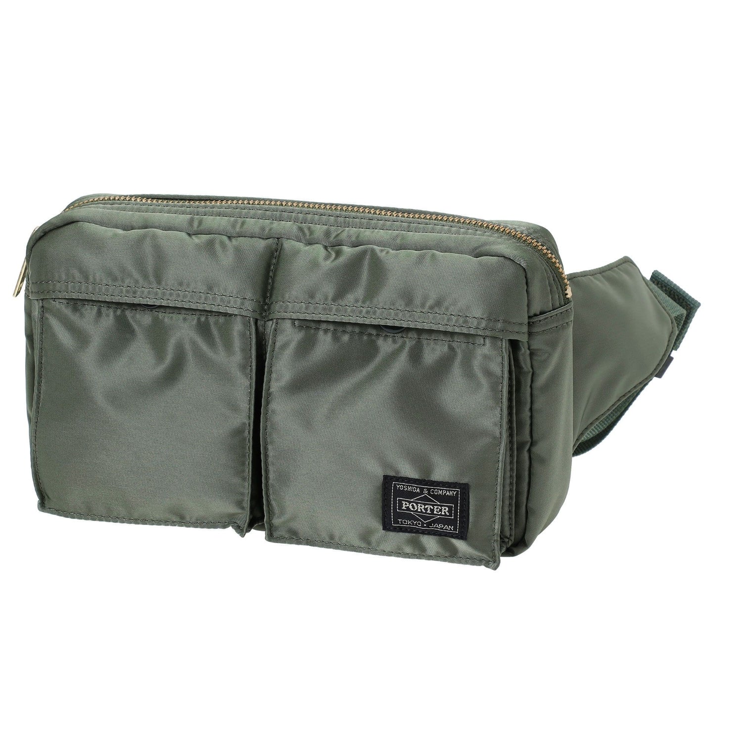 Buy Porter Yoshida Japan Waist Bag Sage Green 622-68723 online