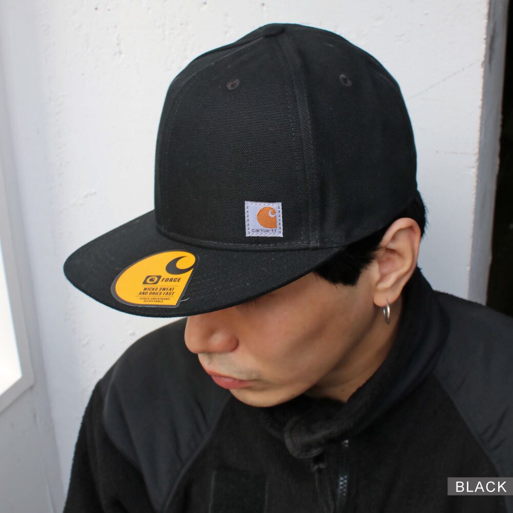 Where to buy Carhartt Force Logo Graphic Cap Black in Singapore ORIGINALFOOK