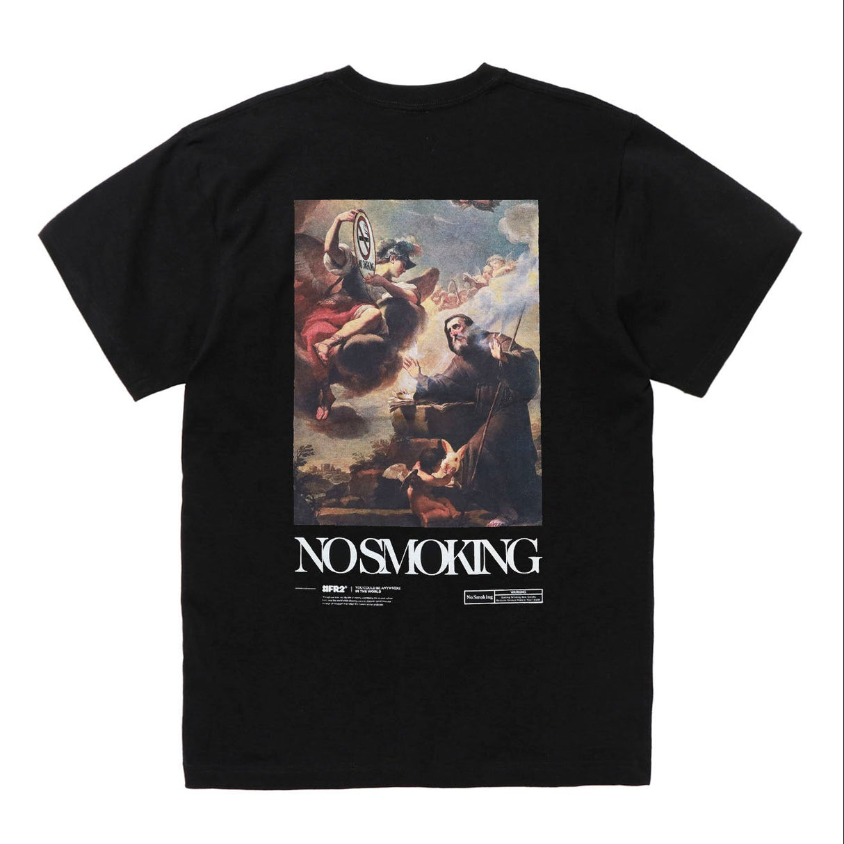 FR2 No Smoking Art Tee Black