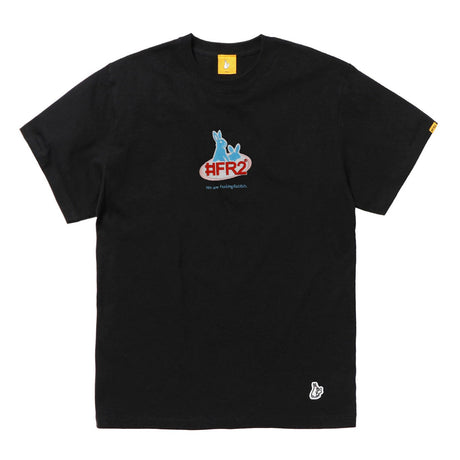FR2 Water Rabbits Tee Black