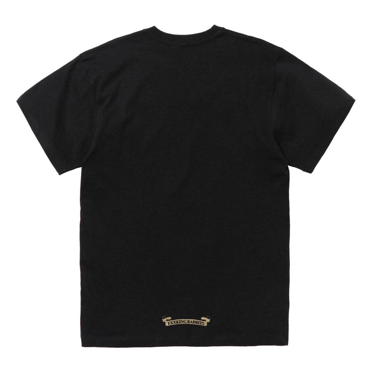 Black FR2 emblem icon T-shirt featuring a bold logo design, made from comfortable casual apparel fabric.