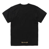 Black FR2 emblem icon T-shirt featuring a bold logo design, made from comfortable casual apparel fabric.
