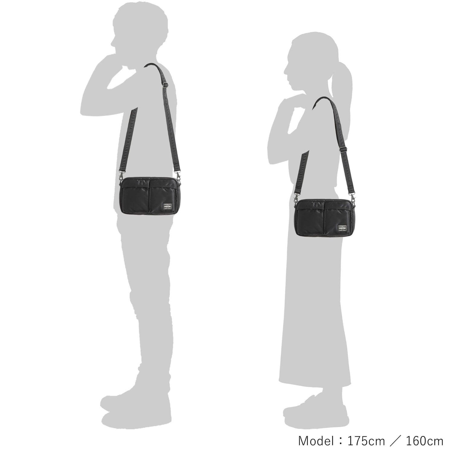 Buy Porter Yoshida Japan Shoulder Bag Black 622-08634 online