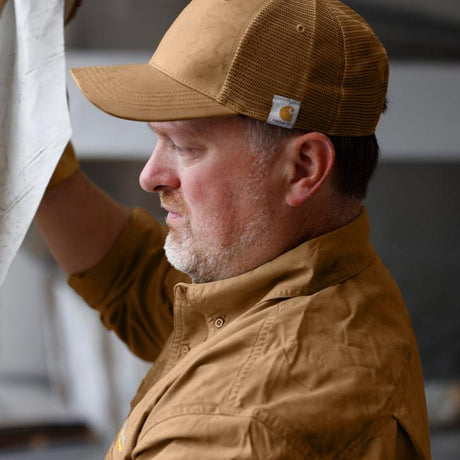 Carhartt Canvas Mesh Cap CARHARTT CARHARTT - originalfook singapore