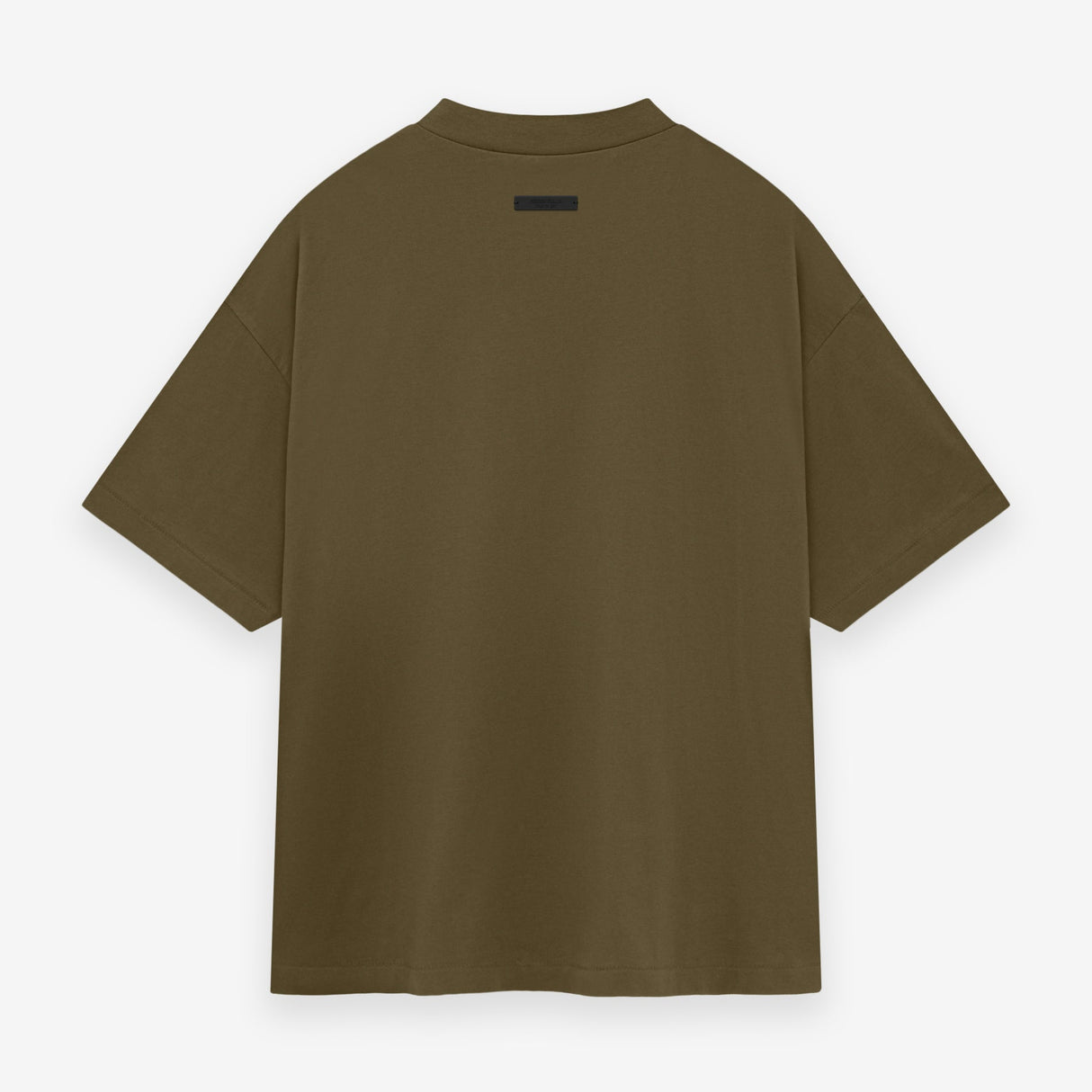 FEAR OF GOD Essentials Collegiate Logo Tee Olive FEAR OF GOD ESSENTIALS FEAR OF GOD ESSENTIALS - originalfook singapore