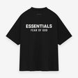 Fear of God Essentials Signature Logo Drop Shoulder Tee Black FEAR OF GOD ESSENTIALS FEAR OF GOD ESSENTIALS - originalfook singapore