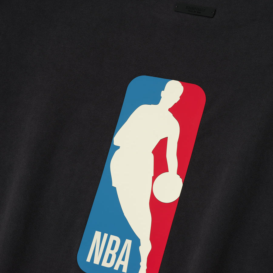 Fear of God Essentials X NBA 90s V2 Heavyweight Tee Vintage Black - ORIGINALFOOK