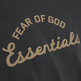 Fear of God Essentials Training 90s Heavyweight Tee in faded iron grey, short sleeve casual T-shirt for men.