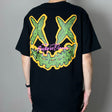 Rickyisclown [RIC] Embossed Pop Art Smiley Tee Black [R27231109C-S9] RICKYISCLOWN RICKYISCLOWN - originalfook singapore