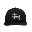 Stussy Big Basic Trucker Cap Black STUSSY STUSSY - originalfook singapore