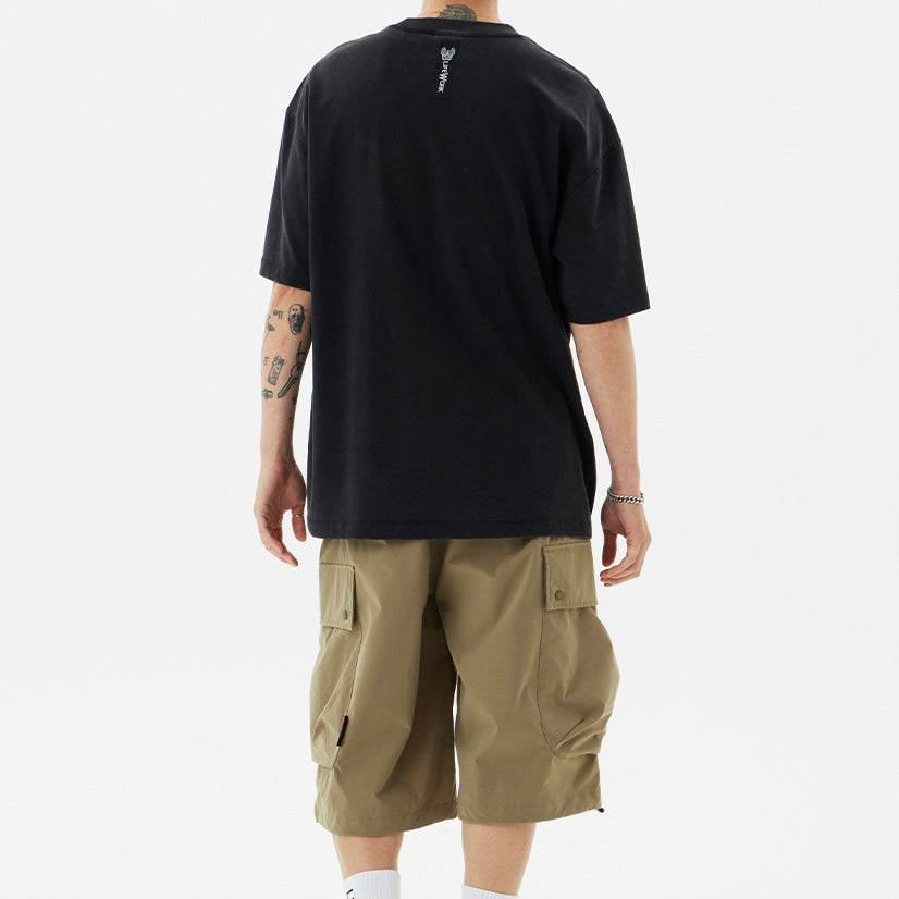 LifeWork Round Pigment Mascot Tee Black LIFEWORK LIFEWORK - originalfook singapore