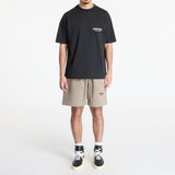 Fear Of God Essentials Classic Logo Sweat Shorts in Homestead Heather, casual men's apparel with logo detail and comfortable fit.