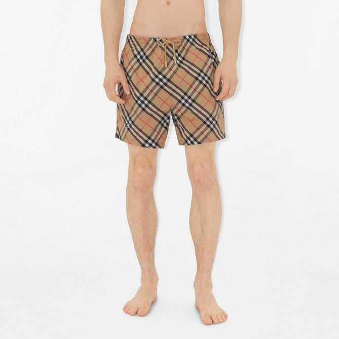 Burberry Diagonal Check Shorts BURBERRY BURBERRY - originalfook singapore