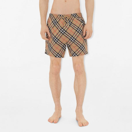 Burberry Diagonal Check Shorts BURBERRY BURBERRY - originalfook singapore