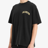 Cole Buxton Yellow Arc Tee Vintage Black