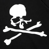 Mastermind Japan X New Era heavyweight black baseball shirt, stylish apparel with branding details visible in the image.