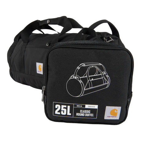 Carhartt 25L Round Duffel Bag Black CARHARTT CARHARTT - originalfook singapore