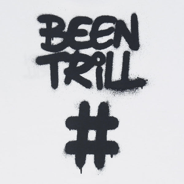 Been Trill Graffiti Logo Tee White Black lifework lifework - originalfook singapore