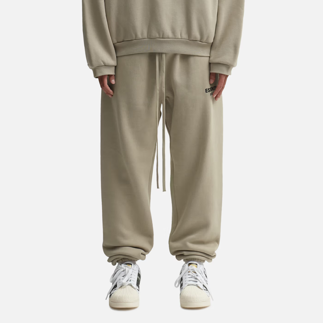Buy Fear Of God Essentials Classic Logo Sweatpants Desert Sand