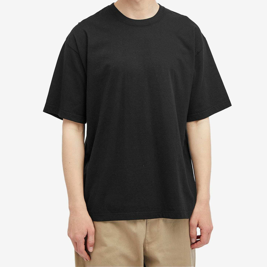 Neighborhood NH-1 Bar Logo Tee Black NEIGHBORHOOD NEIGHBORHOOD - originalfook singapore