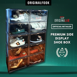 ORIGINALAB Premium Side Display Shoe Box Black
