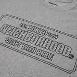 Neighborhood NH-1 Tee Grey Neighborhood Neighborhood - originalfook singapore