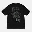 Stussy Built In USA Tee Black STUSSY STUSSY - originalfook singapore