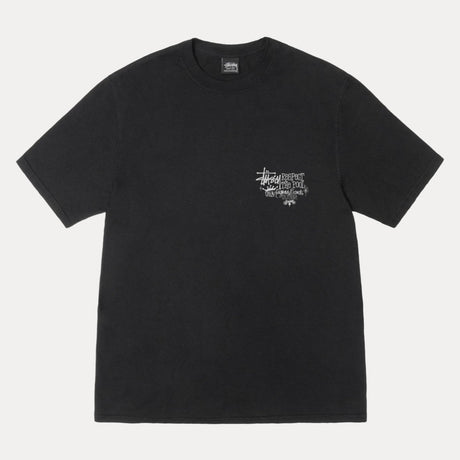 Stussy Respect The Pool Black Tee