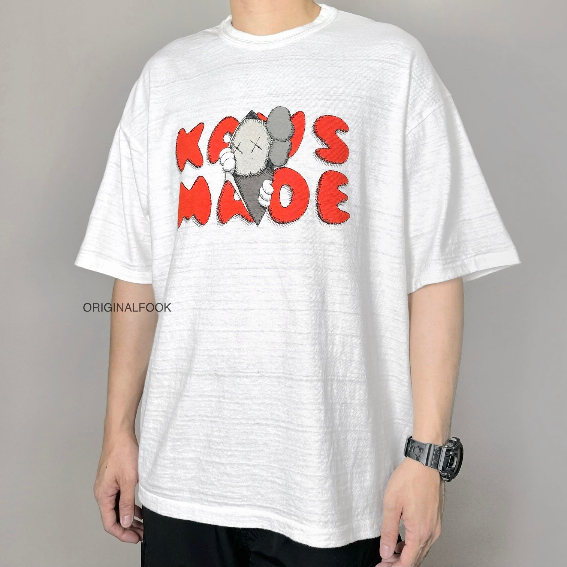 Human Made X KAWS Tee #1 White - | ORIGINALFOOK