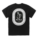 FR2 Fxxking Rabbits Oval Logo Tee Black #FR2 #FR2 - originalfook singapore
