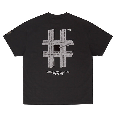 Been Trill Reflective Tape Logo Tee Black lifework lifework - originalfook singapore