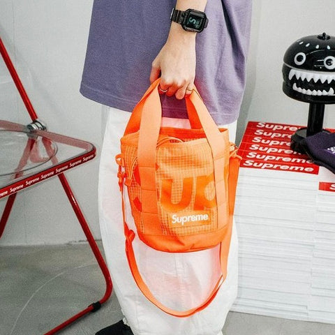 Supreme Reflective Cinch Bag Orange