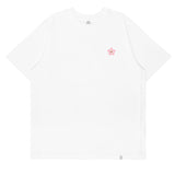 Takashi Murakami Embroidered Patch Sakura Flower Tee White TAKASHI MURAKAMI TAKASHI MURAKAMI - originalfook singapore