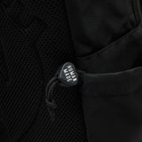 Black Human Made Military Backpack with multiple compartments and adjustable straps, designed for durability and style.