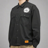 Neighborhood Classic Work Long Sleeve Shirt Black