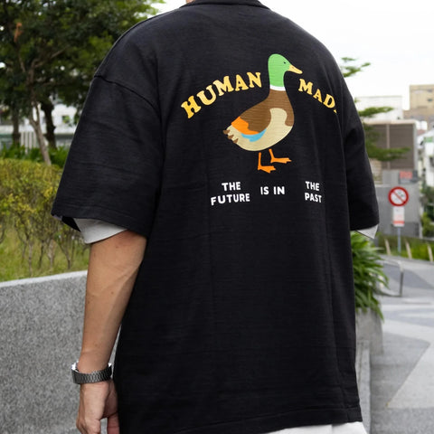 Human Made Dry Alls Duck Tee Black