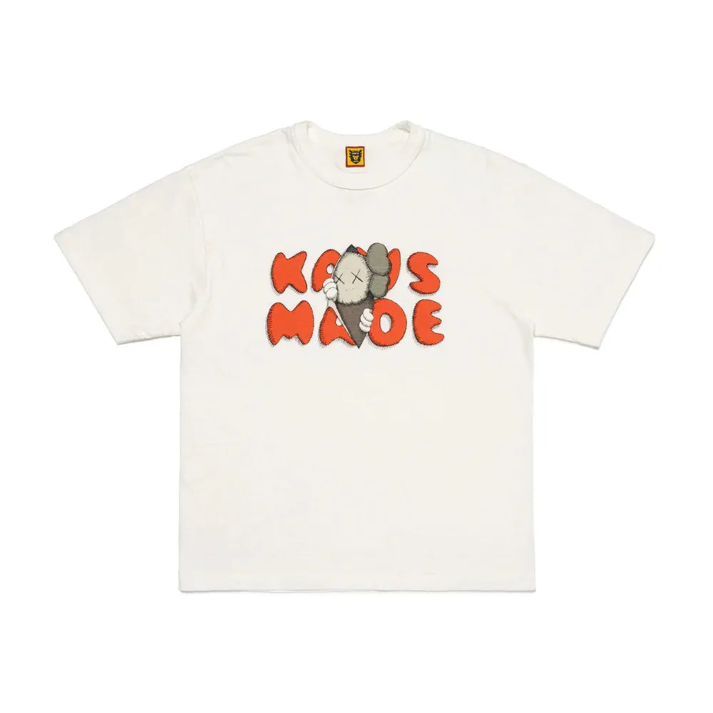 HUMAN MADE KAWS GRAPHIC T-SHIRT #1 XL 白 Buy Human Made X KAWS Tee #1 White online in Singapore